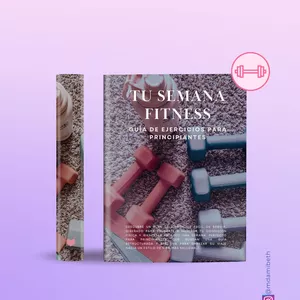 Imagen de portada para Curso online Comienza tu Aventura Fitness: Rutina de Lunes a Viernes para Principiantes♡