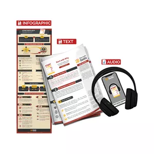 Cover image for Online course Book Graphic | Full Package | e-book/infographic/mp3 (START WITH WHY)