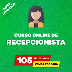 Imagem do curso Curso de Recepcionista