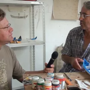 Imagem de capa para o Curso online Manuel Rufo, artesão de Barcos em Miniatura, no programa "Coisas da Nossa Terra"