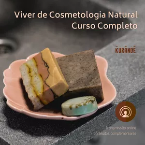 Imagem do curso Viver de Cosmetologia Natural - Curso Completo