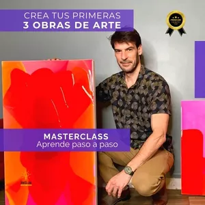 Imagen de portada para Curso online Crea tus primeras 3 Obras de Arte