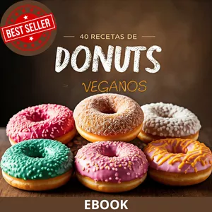 Imagen de portada para Curso online 40 Recetas de Donuts Veganos