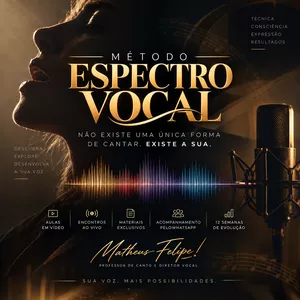 Imagem de Método Espectro Vocal criado por Matheus Aparecido Felipe na hotmart
