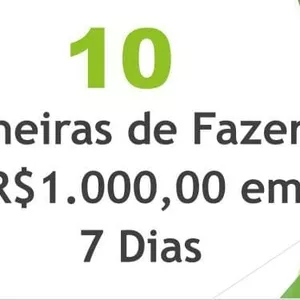 Imagem principal do produto 10 maneiras de fazer R$1.000,00 em 7 dias 