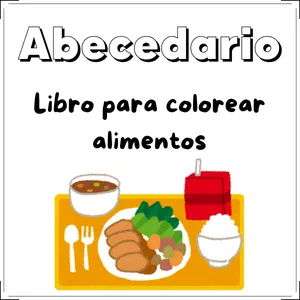 Imagen de portada para Ebook De la A a la Z: El abecedario divertido de alimentos