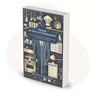 Imagem de capa para o Ebook Manual do Dono de Restaurante