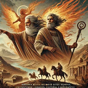 Imagem de capa para o Ebook Elias e Eliseu