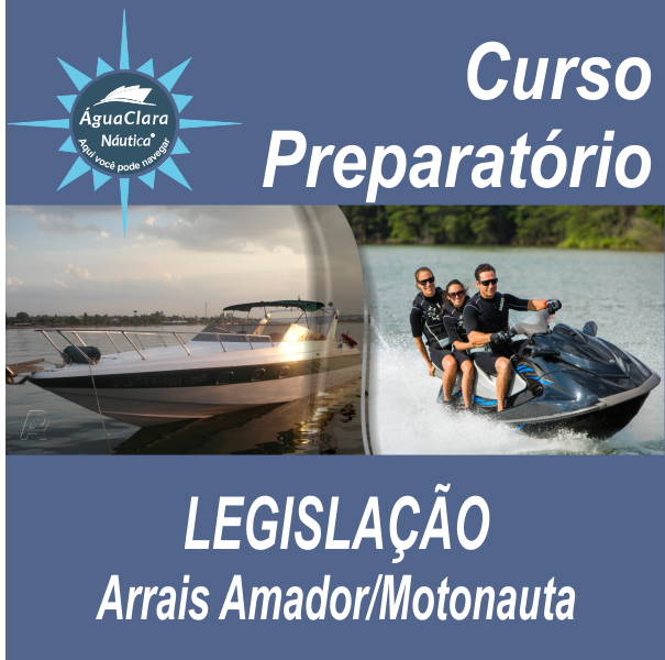 Imagem do curso Legislação Náutica Arrais Amador/Motonauta - Curso Preparatório