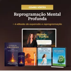 Imagem de capa para o Curso online COMBO VORTEX - Reprograme sua mente e manifeste a vida que você deseja
