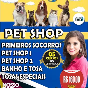 Imagem de capa para o Curso online CURSO DE PET SHOP - MAGNATA DIGITAL