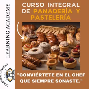 Imagen de portada para Curso online CURSO INTEGRAL DE PANADERÍA Y PASTELERÍA