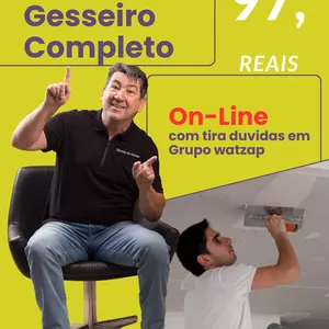 Imagem do curso Curso de Gesseiro e Drywall