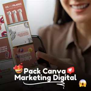 Imagem do curso Pack Canva Marketing Digital