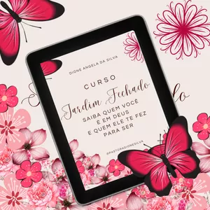 Imagem de capa para o Curso online CURSO - JARDIM FECHADO - A IDENTIDADE E A MISSÃO DA MULHER CRISTÃ