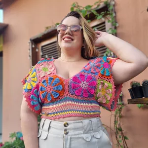 Imagem de capa para o Curso online Blusa Primavera