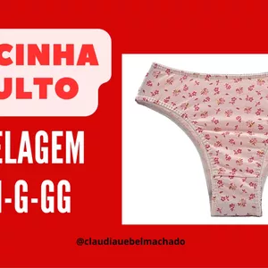 Imagem de capa para o Curso online MODELAGEM CALCINHA PARA ADULTO P-M-G-GG IMPRESSÃO PDF A4