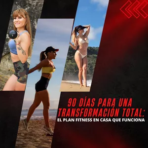 Imagen de portada para Curso online Ebook - 90 DÍAS PARA UNA  TRANSFORMACIÓN TOTAL: EL PLAN FITNESS EN CASA QUE FUNCIONA