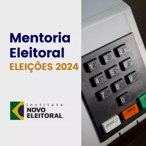 Imagem de capa para o Curso online Mentoria eleitoral: Eleições 2024. 