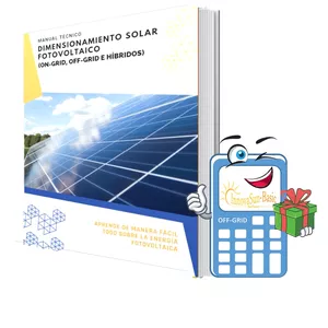 Imagen de portada para Ebook Manual Técnico Sobre Dimensionamiento Solar Fotovoltaico