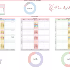 Imagen de portada para Ebook Kit Financiero Digital 50/30/20 – Plantillas en Google Sheets para organizar tus finanzas personales