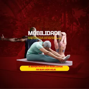 Imagem de capa para o Ebook "O Guia Completo de Exercícios de Mobilidade para uma Vida sem Dores"