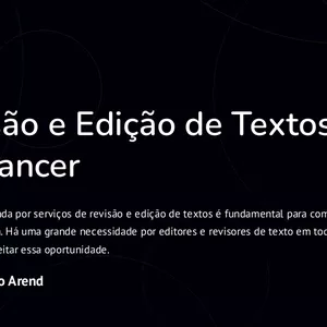 Imagem de capa para o Ebook Renda Extra com Edição e Revisão de Textos Freelancer 