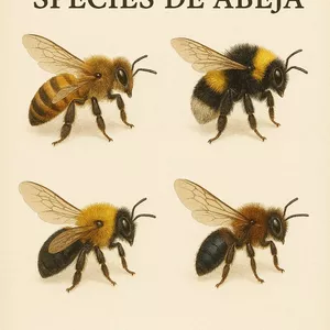 Imagen de portada para Ebook Diferentes especies de abejas 