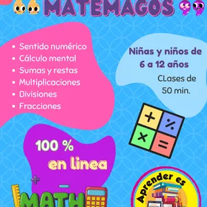Imagen de portada para Curso online Matemagos