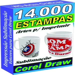 Imagem de capa para o Curso online + DE 14000 ARTES PRONTAS PARA SUBLIMAÇÃO