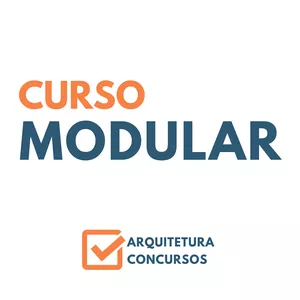Imagem principal do produto Curso Modular - Arquitetura Concursos