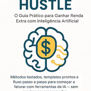 Imagem de capa para o Ebook AI Side Hustle: O Guia Prático para Ganhar Renda Extra com Inteligência Artificial