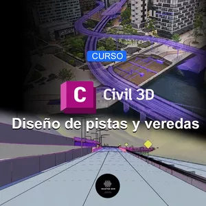 Imagen de portada para Curso online DISEÑO URBANO Y RURAL DE PISTAS Y VEREDAS CON CIVIL 3D