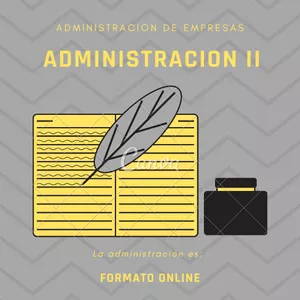 Imagen de portada para Ebook Administracion II