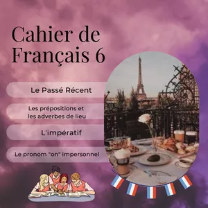 Image de couverture pour le Ebook Cahier de Français 6