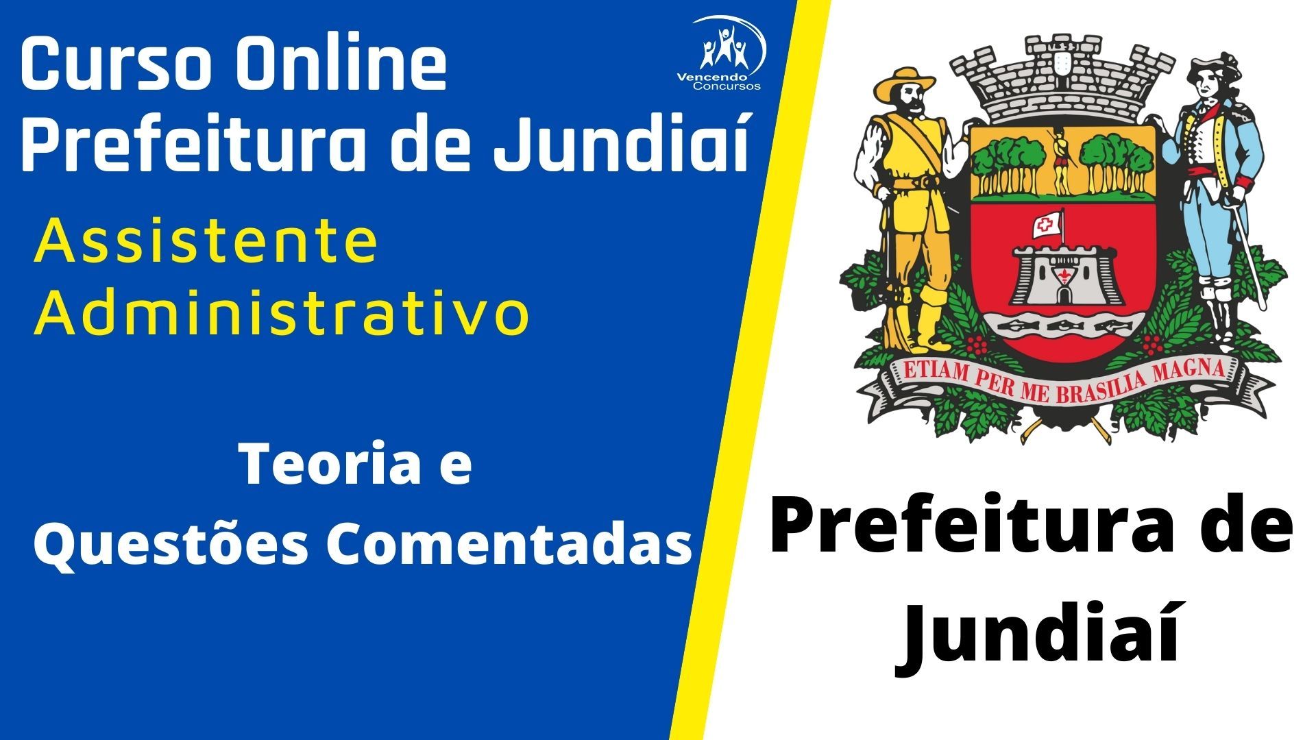 Imagem de GABARITANDO JUNDIAÍ - ASSISTENTE ADMINISTRATIVO criado por Vencendo Concursos na hotmart