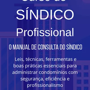 Imagem de capa para o Ebook Curso de Síndico 