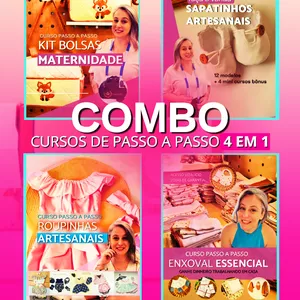 Imagem de capa para o Curso online Combo 4 em 1 Carla Noronha