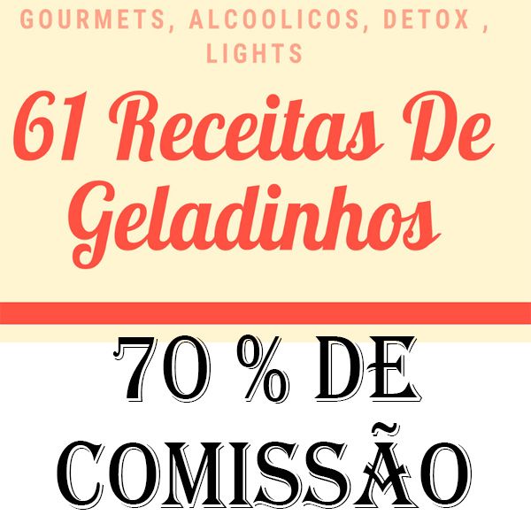 Imagem do curso E-book 61 Receitas de Geladinhos 