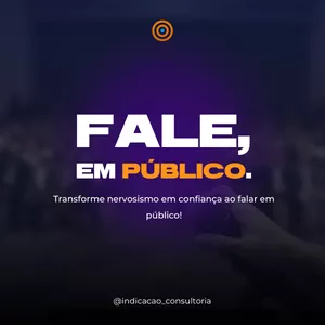 Imagem de capa para o Curso online Fale, Em Público