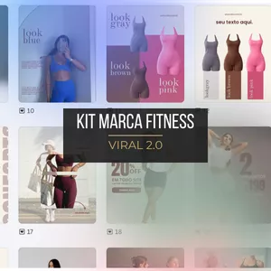 Imagem do curso Kit Marca Fitness Viral