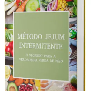 Imagem de capa para o Ebook Método Jejum Intermitente - Como emagrecer de forma saudável