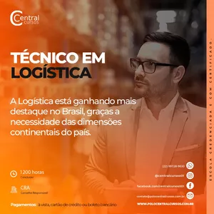 Imagem do curso Técnico De Logística 