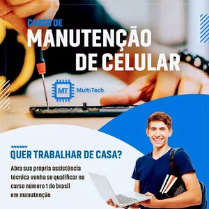 Imagem de capa para o Ebook Curso completo de assistência técnica de aparelhos celulares