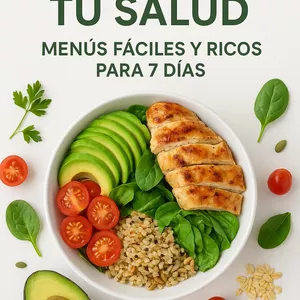 Imagen de portada para Ebook Menus Saludable De 7 Dias