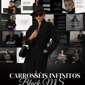 Imagem de capa para o Ebook Carrosséis Infinitos Premium Black MS