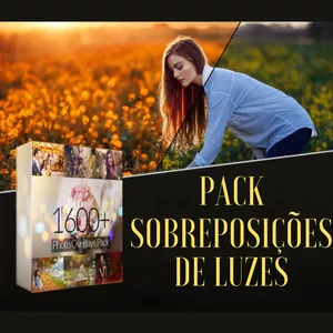 Imagem de capa para o Curso online Sobreposições de Luzes para Fotos