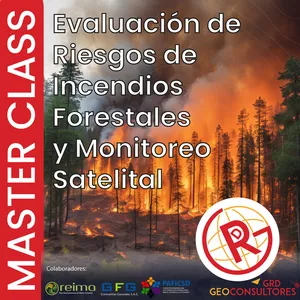 Imagen de portada para Curso online Evaluación de Riesgos de Incendios Forestales y Monitoreo Satelital