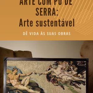 Imagem de capa para o Ebook ARTE COM PÓ DE SERRA