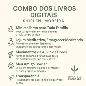 Imagem de capa para o Curso online Combo E-books Shirleni Moreira